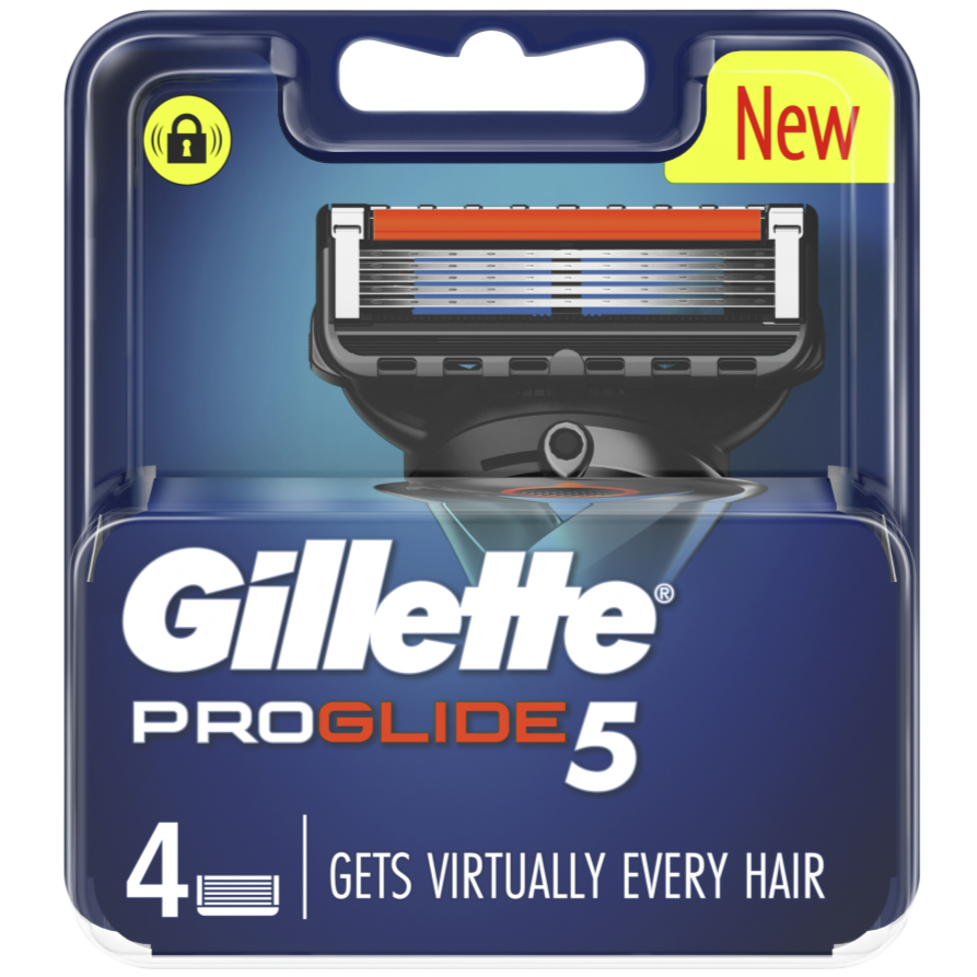 Gillette Proglide 5 Shaver Blades 4pk