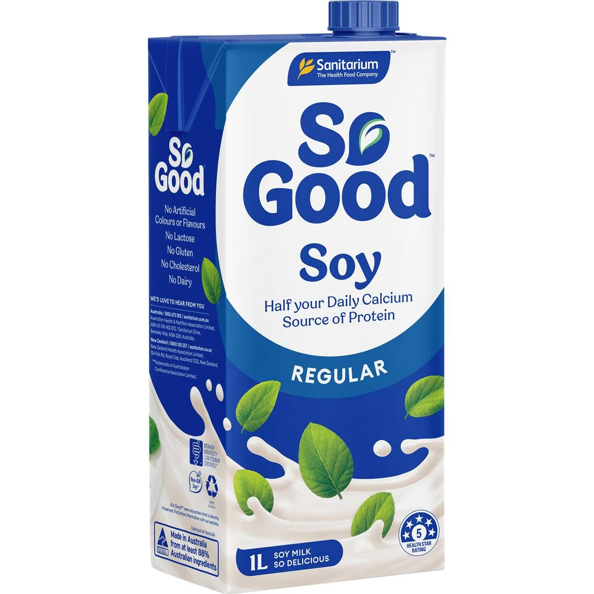 Sanitarium So Good Long Life Regular Soy Milk 1L