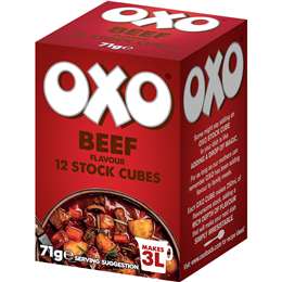 Oxo Beef Stock Cubes 71g