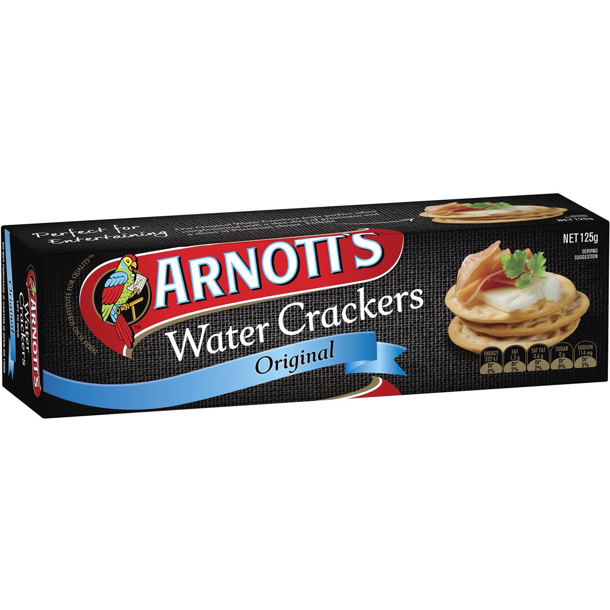 Arnott's Water Cracker Original 125g