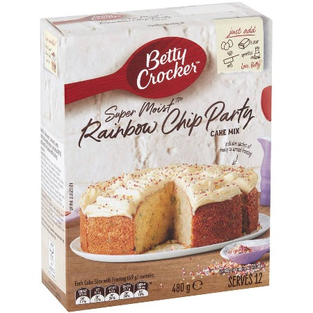 Betty Crocker Rainbow Chip Cake Mix 480g