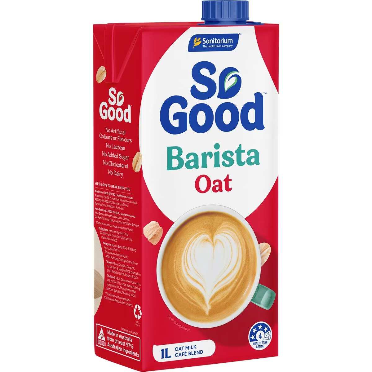 Sanitarium So Good Barista Oat Milk 1L