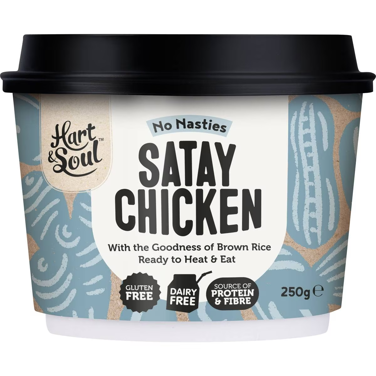 Hart & Soul Supergrain Ready Meal Satay Chicken 250g