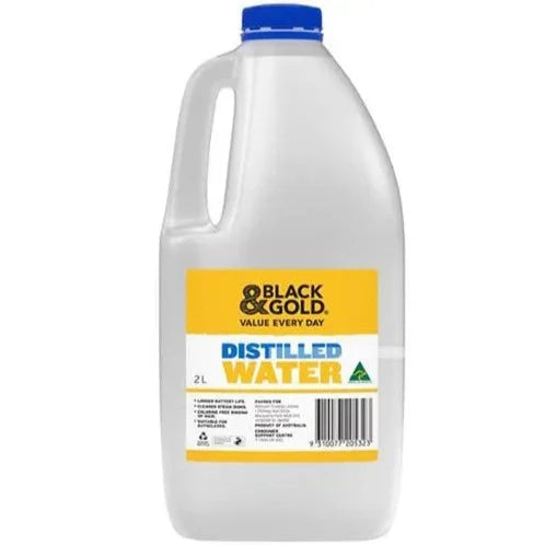 Black & Gold  Distilled Water 2L