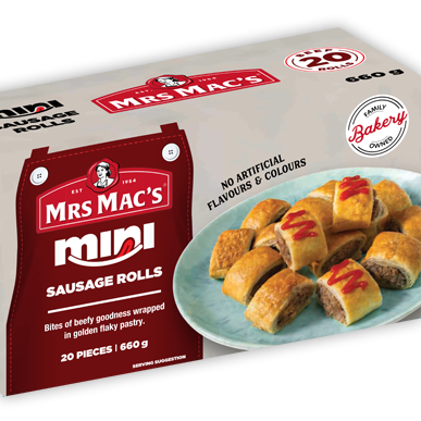 Mrs Mac's Mini Sausage Rolls