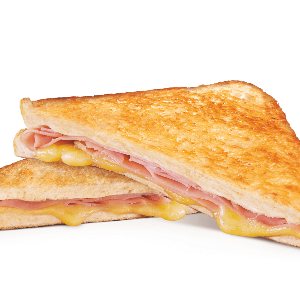 Premium Ham & Cheese Toastie