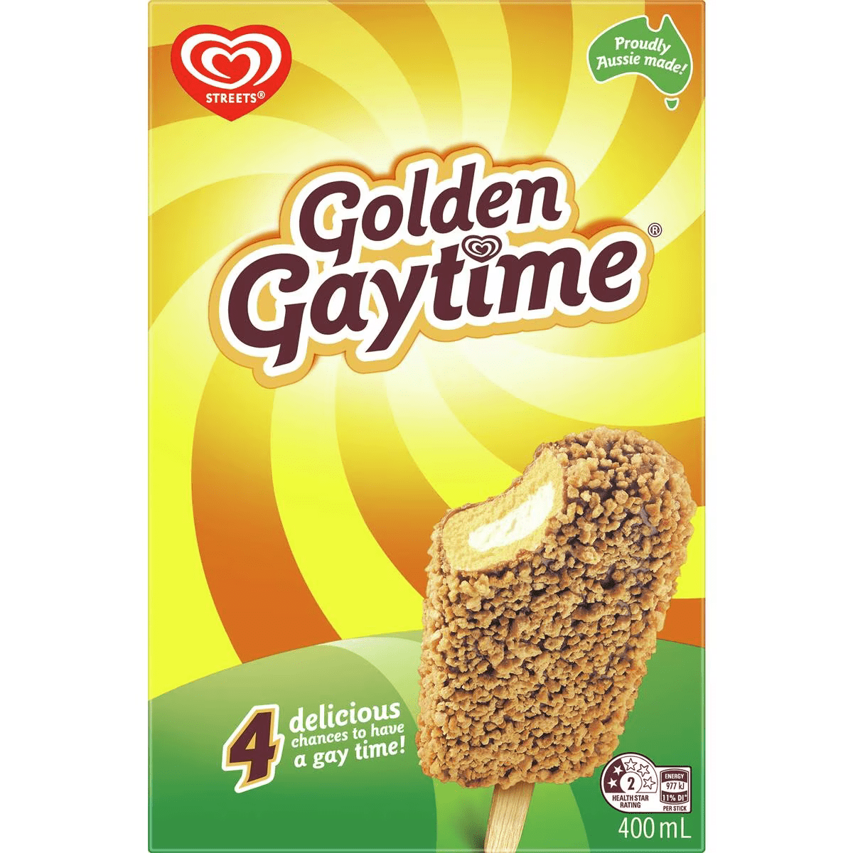 Golden Gaytime 4pk