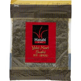 Obento Sushi Sheets Yaki Nori 25g