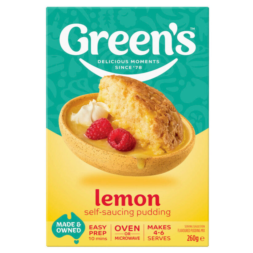 Green's Lemon Self Saucing Pudding Mix 260g