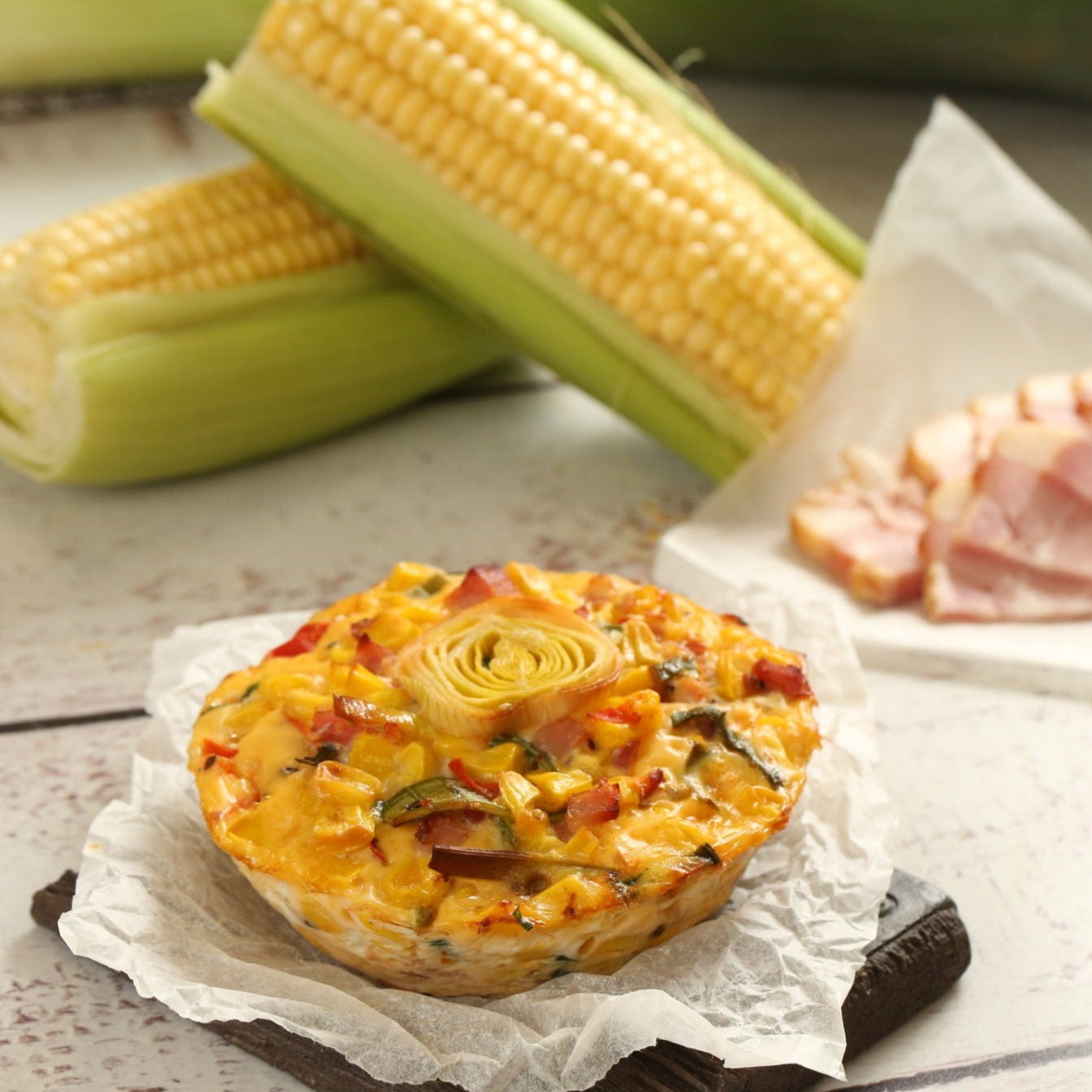 Bacon Corn Leek Frittata 6pk