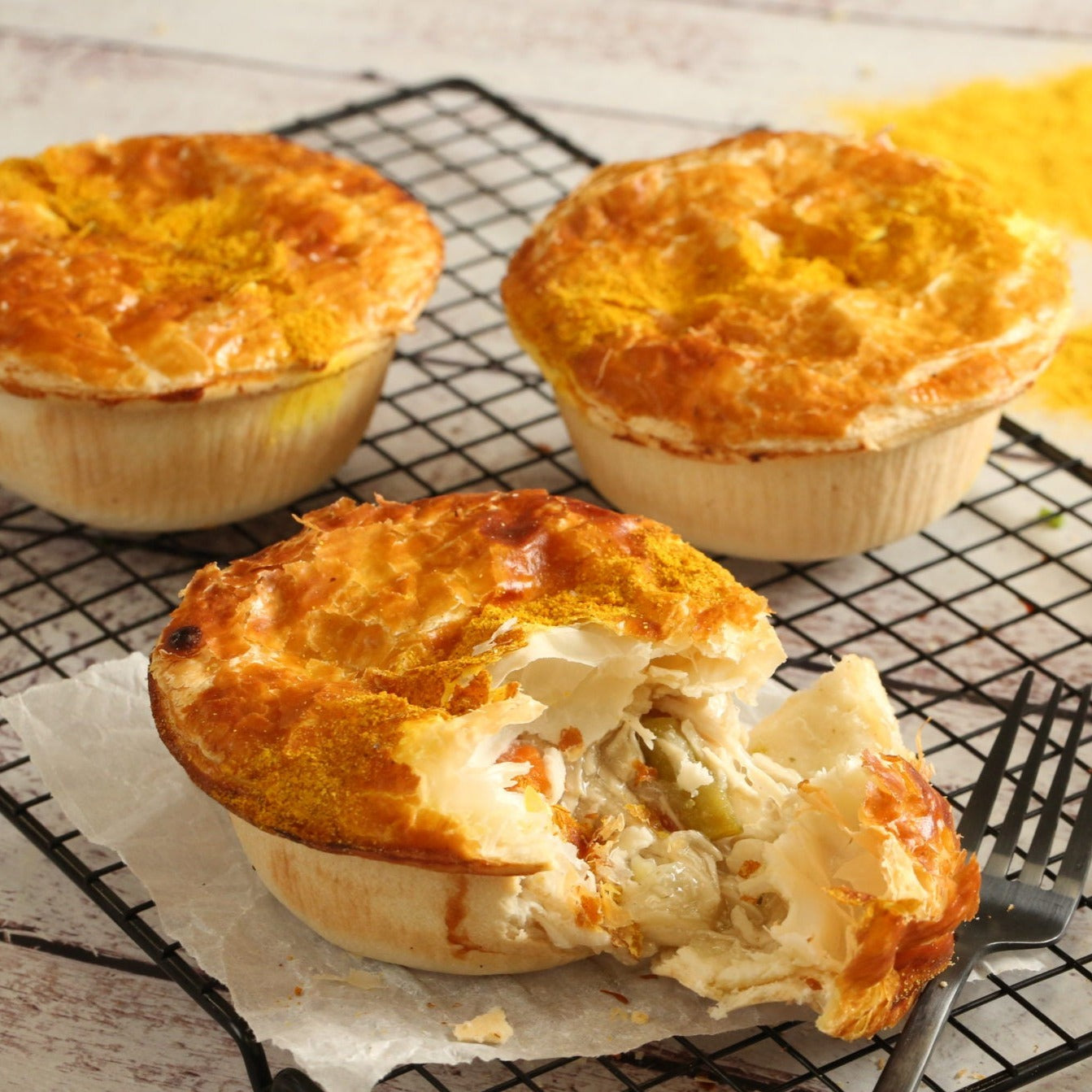 Thai Green Chicken Curry Pie 6pk