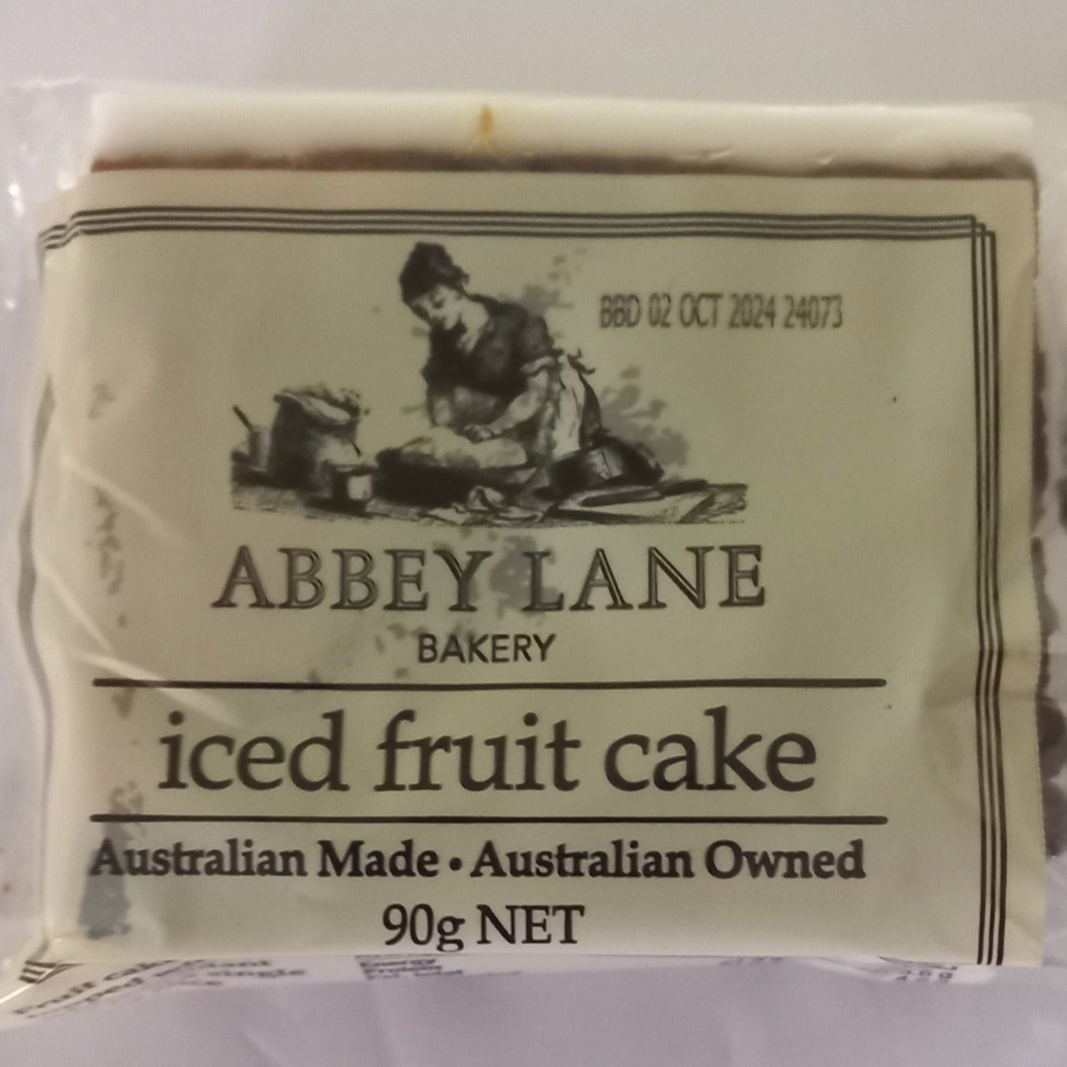 Abbey Lane Iced Fruit Cake 90g