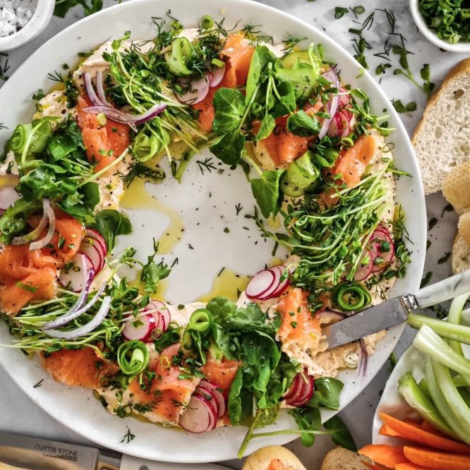 Smoked Salmon Summery Butter Board Kit