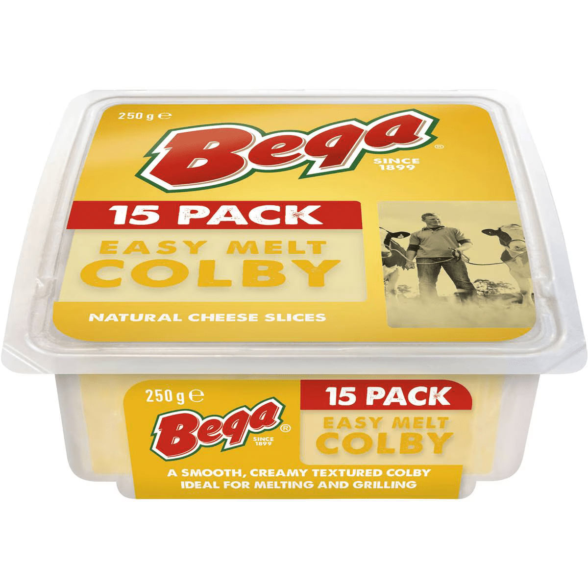 Bega Colby Cheese Slices 15pk