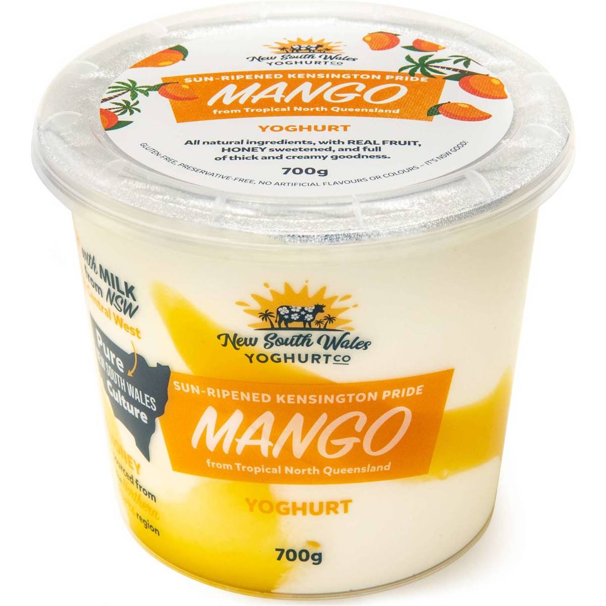 New South Wales Yoghurt Co Mango Yoghurt 700g