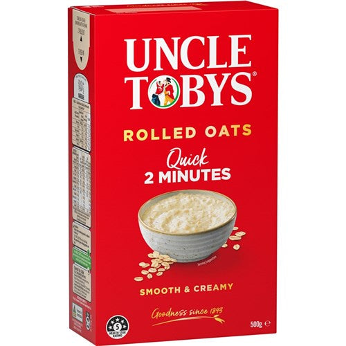 Uncle Tobys Oats Quick Oats Porridge 500g