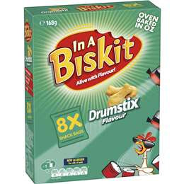 In a Biskit Drumstix Multipack 168g