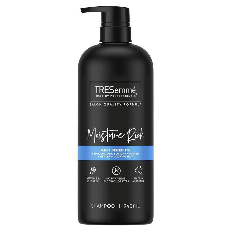 Tresemme Moisture Rich Shampoo Pump 940ml