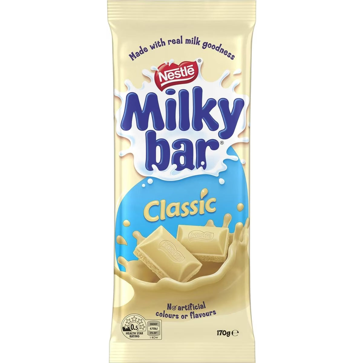 Nestle Milkybar White Choc Block 170g