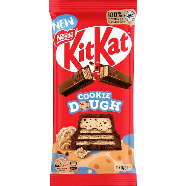 Kit Kat Cookie Dough Milk Chocolate Block 170g