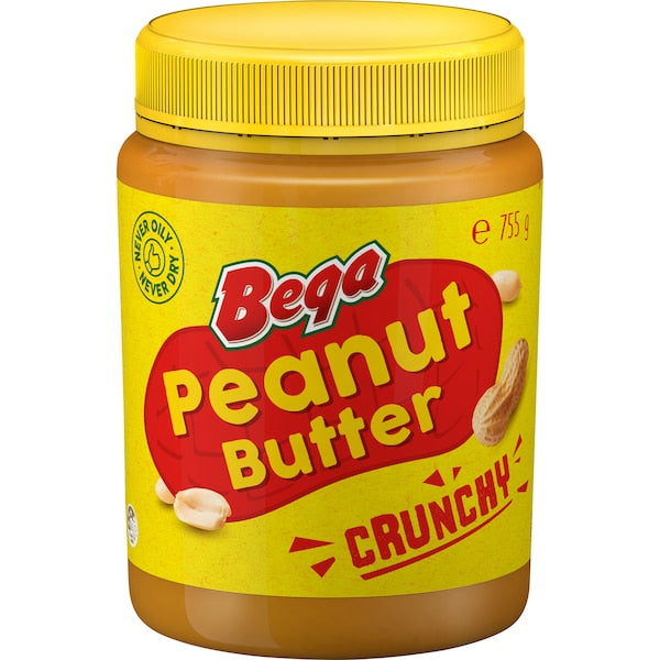 Bega Peanut Butter Crunchy 755g