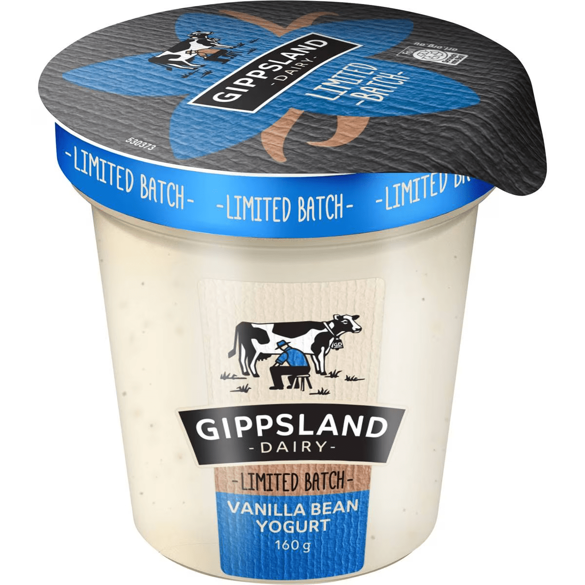 Gippsland Dairy Vanilla Bean Yoghurt 160g