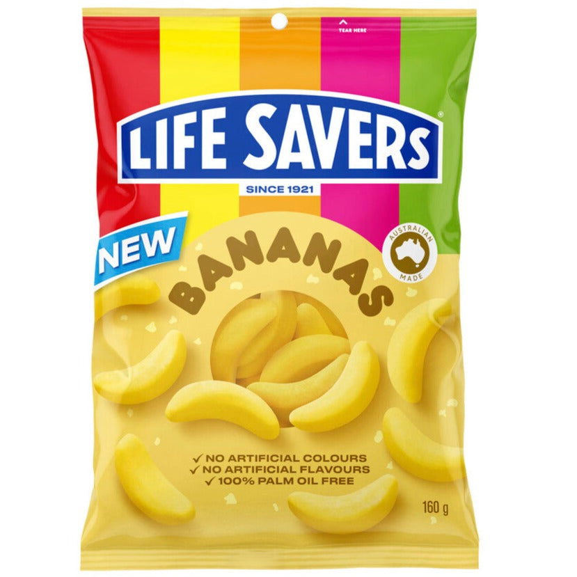 Life Saver Bananas 160g