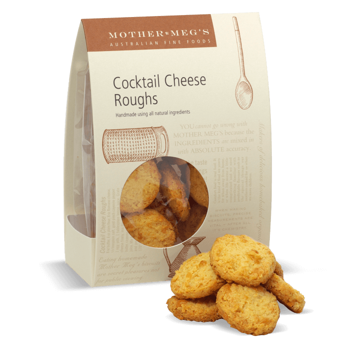 Mother Meg's Cocktail Cheese Roughs 150g