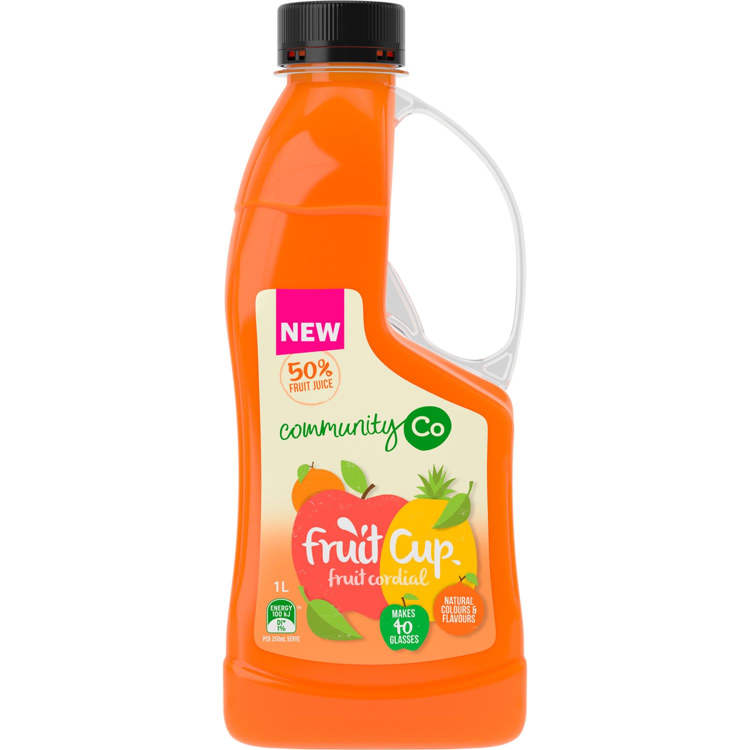 Community Co Fruit Cup Cordial 1L