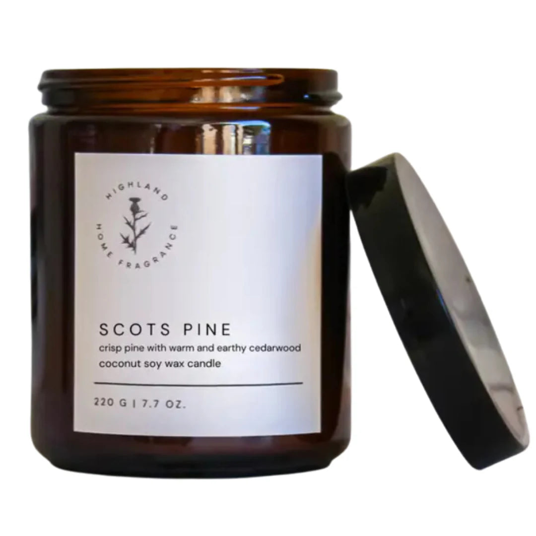 Highland Scots Pine & Cedarwood 220g Candle