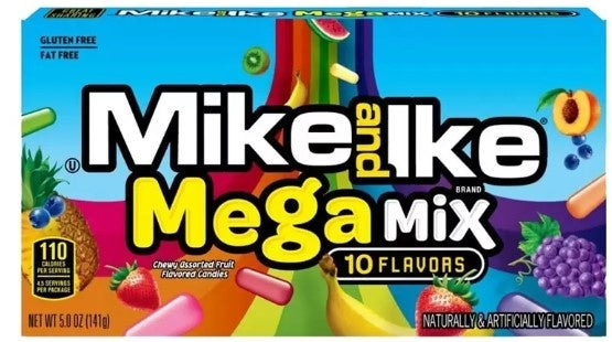 Mike and Ike Mega Mix 120g