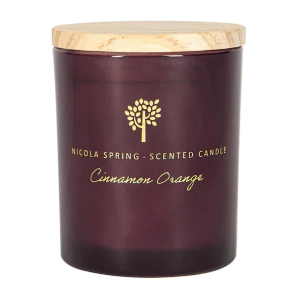 Nicola Spring Cinnamon Orange Soy Wax Scented Candle 130g