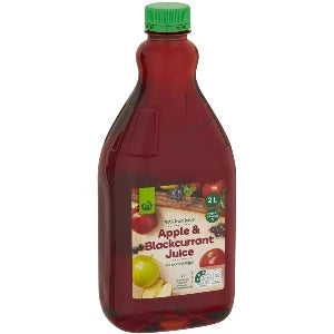 Woolworths Apple & Blackcurrant Juice 2L