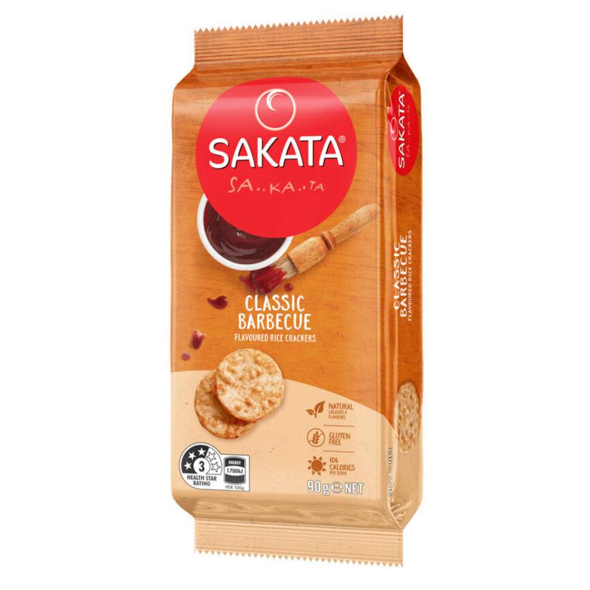 Sakata BBQ Rice Cracker 90g