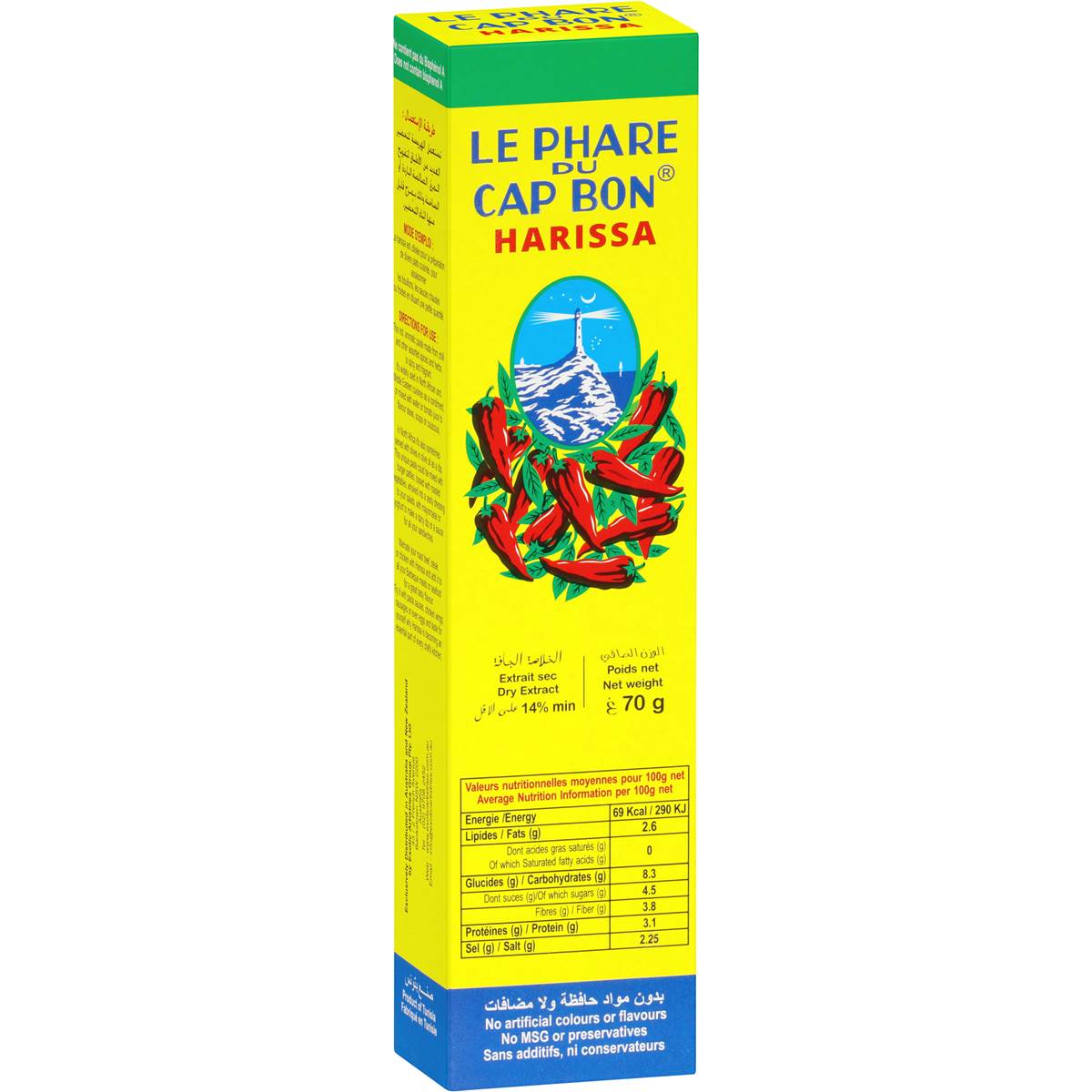 Le Phare Du Cap Bon Harissa Tube 70g