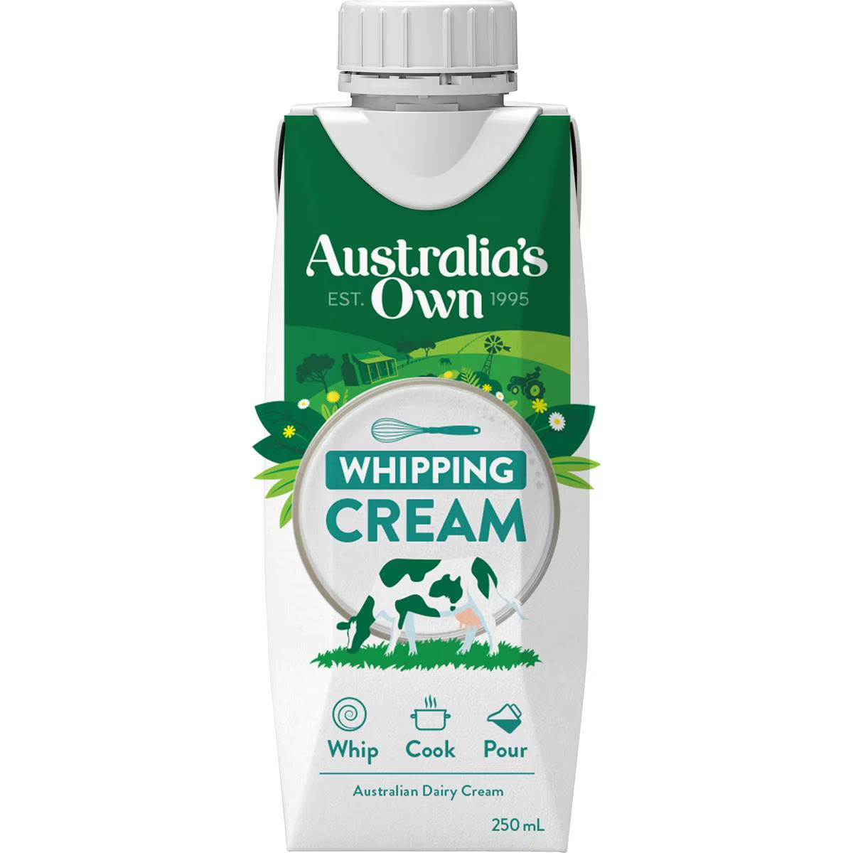 Australia's Own UHT Cream 250ml