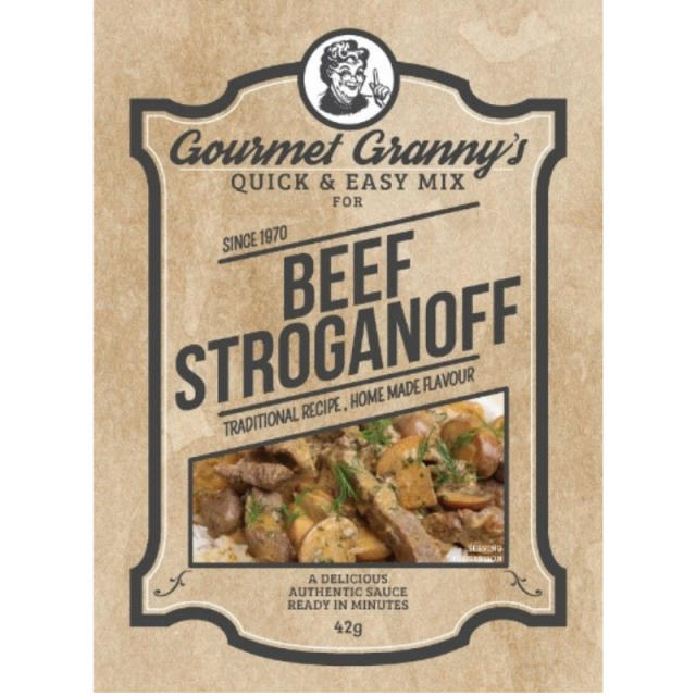 Gourmet Granny's Stroganoff Sauce Mix 42g