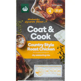 WW Coat & Cook Seasoning Mix Country Style Roast Chicken 25g