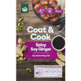 WW Coat & Cook Spicy Soy Ginger 25g