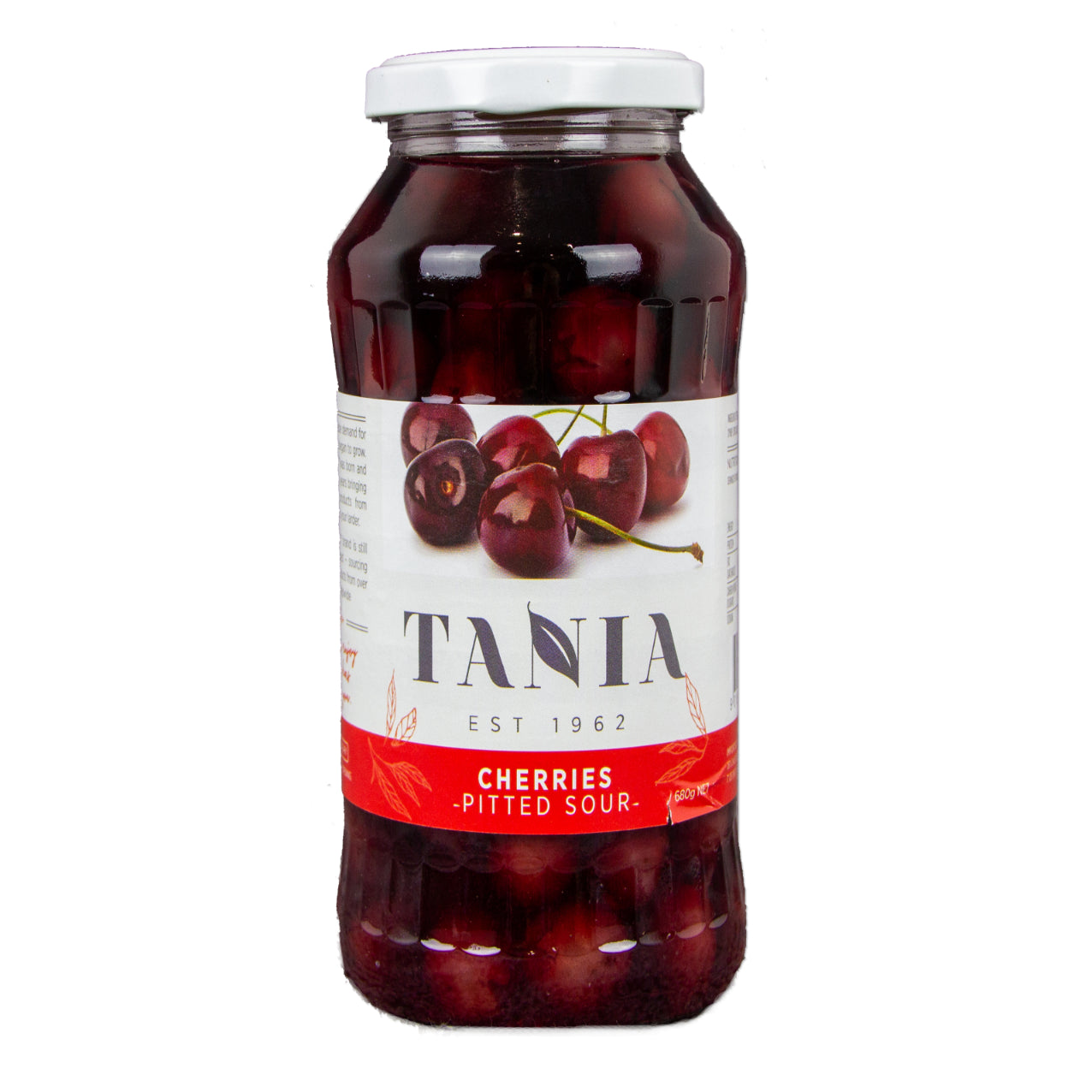 Tania Pitted Sour Cherries 680g