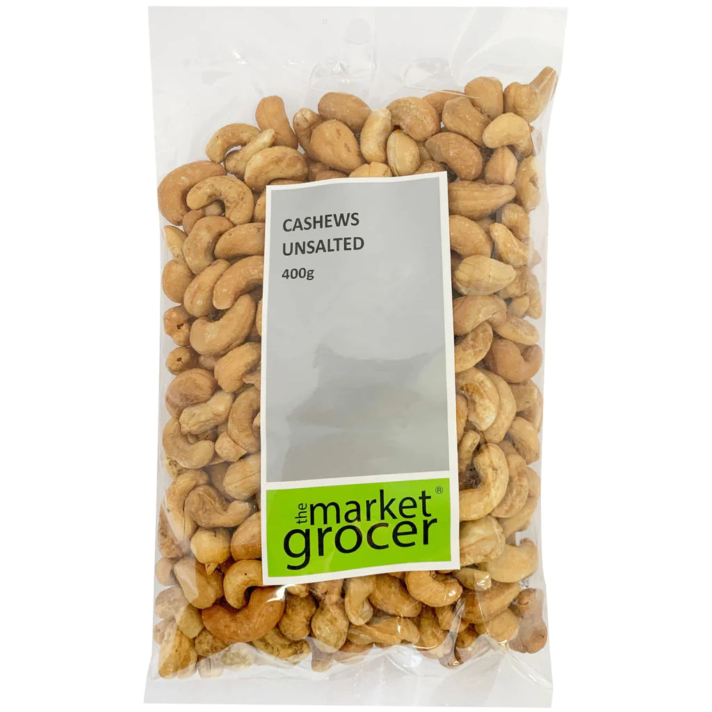 Market Grocer Unsalted Cashews 400g