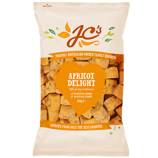 JC Nuts Apricot Delight 375g