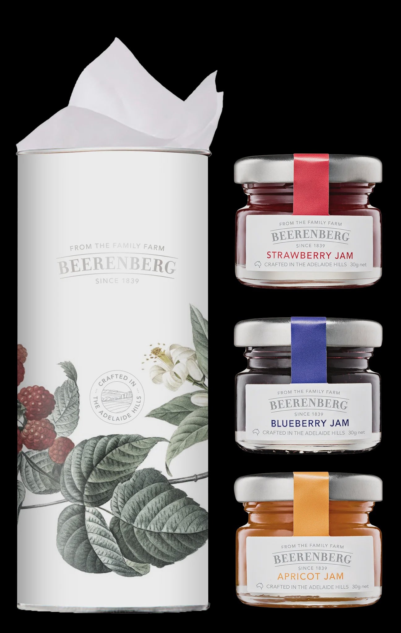 Beerenberg Sweet Selection - 3 Mini Jams