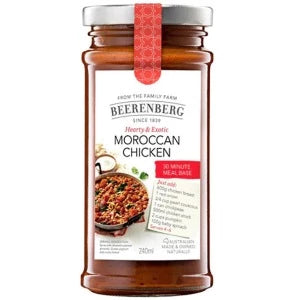 Beerenberg Moroccan Chicken  Meal Base 240g