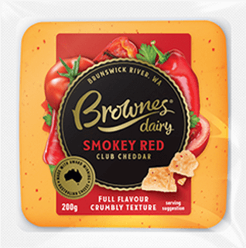 Brownes Smokey Red Club Cheddar 200g