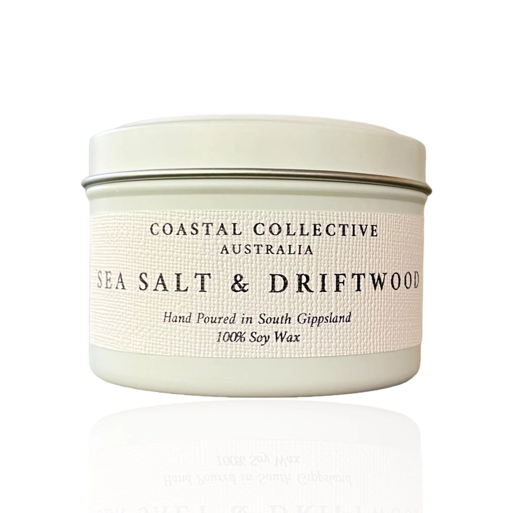 Coastal Collective Australia Sea Salt and Driftwood Tin