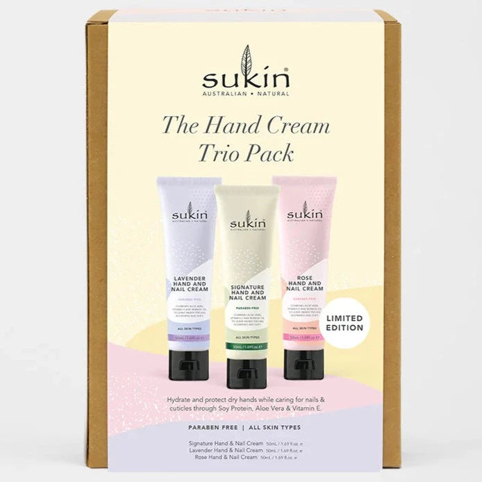 Sukin Trio Hand Cream Pack