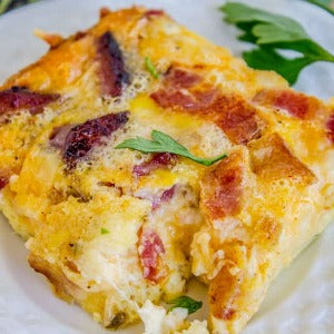 Bacon & Egg Bake Serves 2