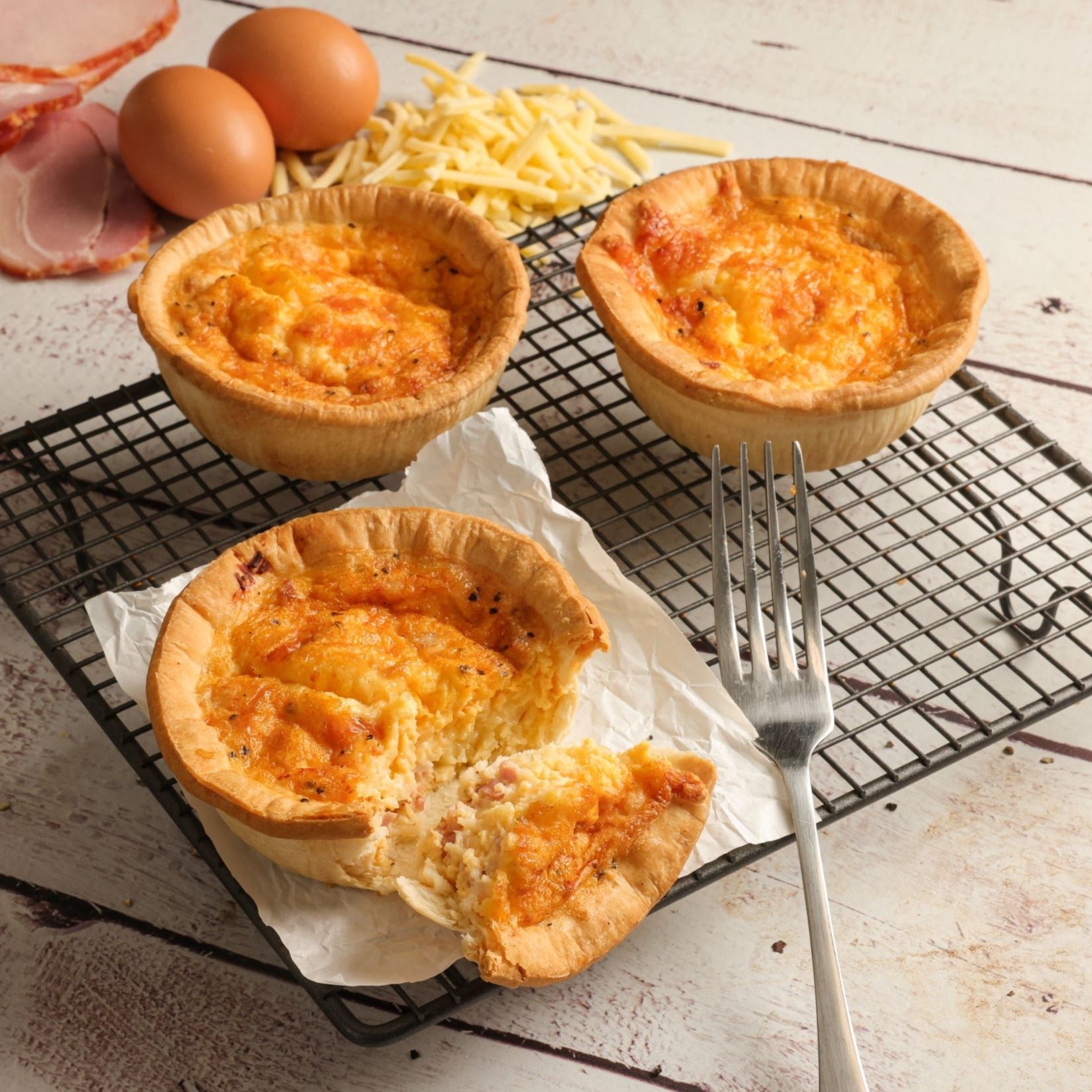 Bacon & Egg Pie 6pk