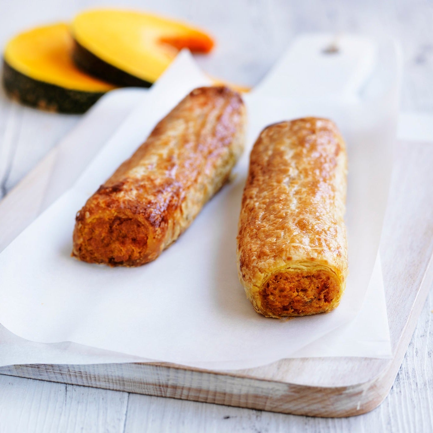 Pumpkin, Chilli & Ricotta Roll 6pk